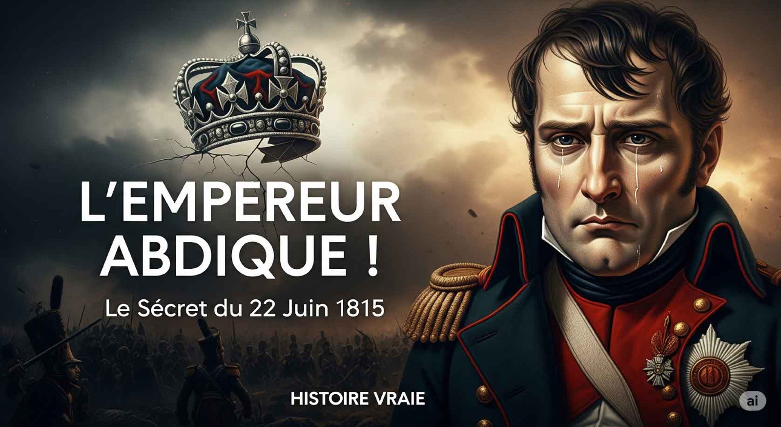 seconde abdication de Napoléon podcast www.wikipodcast.fr