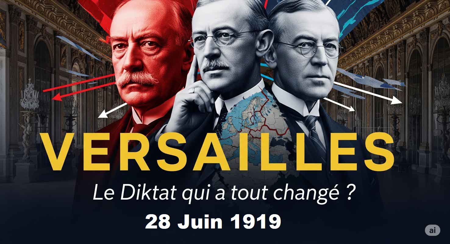 28 juin 1919 : traité de Versailles www.wikipodcast.fr