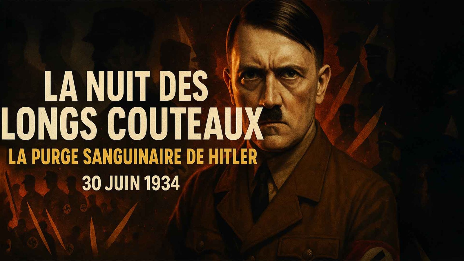 30 Juin 1934 : Nuit des longs couteaux en Allemagne