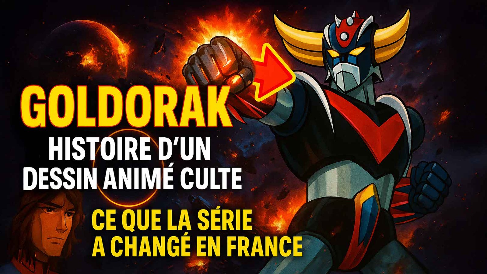 3 Juillet 1978 : Première diffusion en France de Goldorak, sur Antenne 2