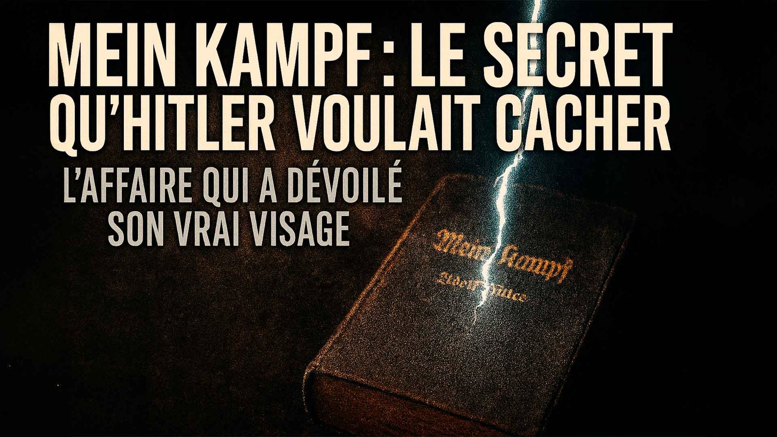 17 Juillet 1925 : Publication de Mein Kampf, le livre d’Hitler qui annonçait l’horreur