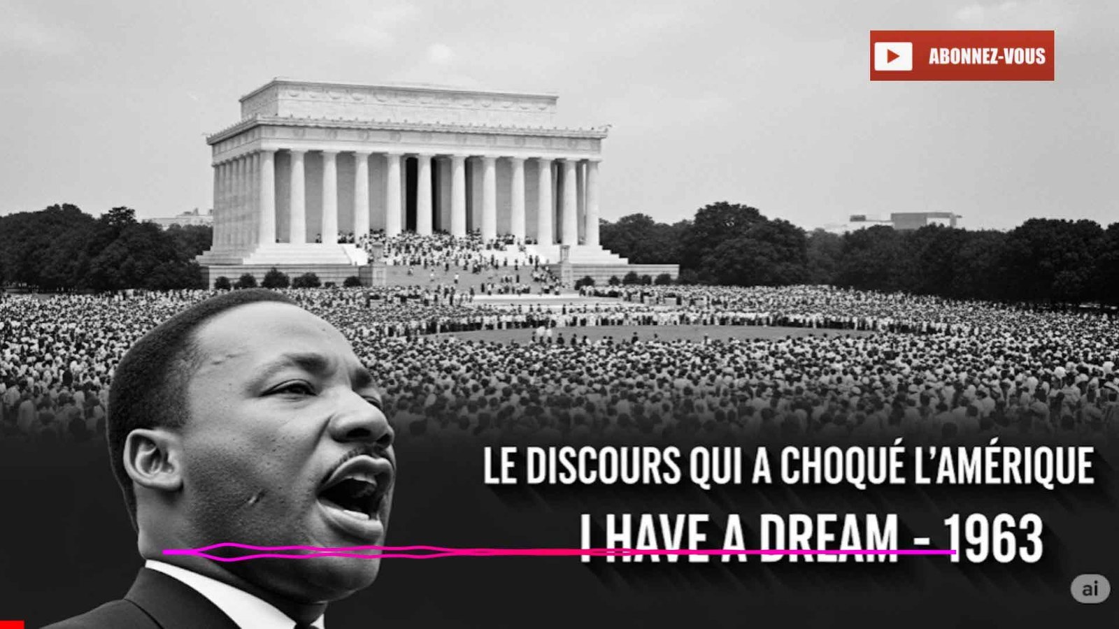 28 Août 1963 : Martin Luther King prononce son discours « I have a dream » à Washington