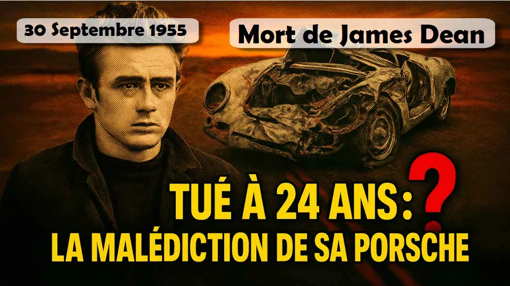 30 septembre 1955 : Mort de James Dean, foudroyé en plein succès