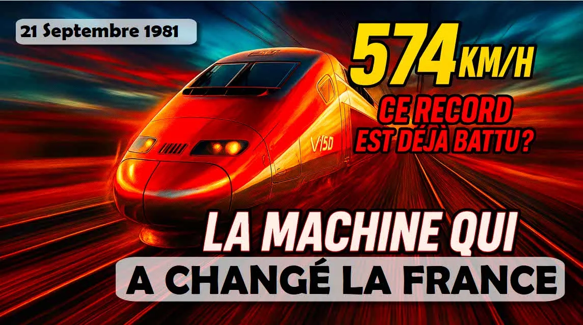 22 Septembre 1981 : Inauguration du TGV entre Paris et Lyon