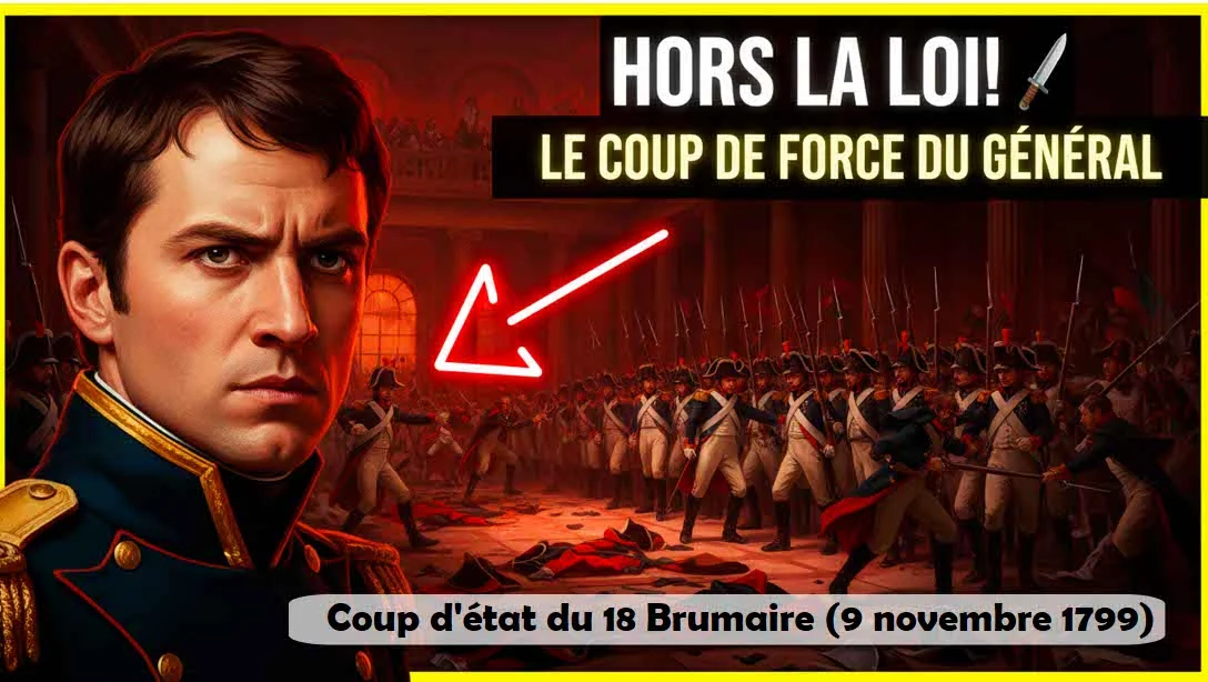 9 novembre 1799 - Coup d'état du 18 Brumaire, NApoléon premier Consul www.wikipodcast.fr