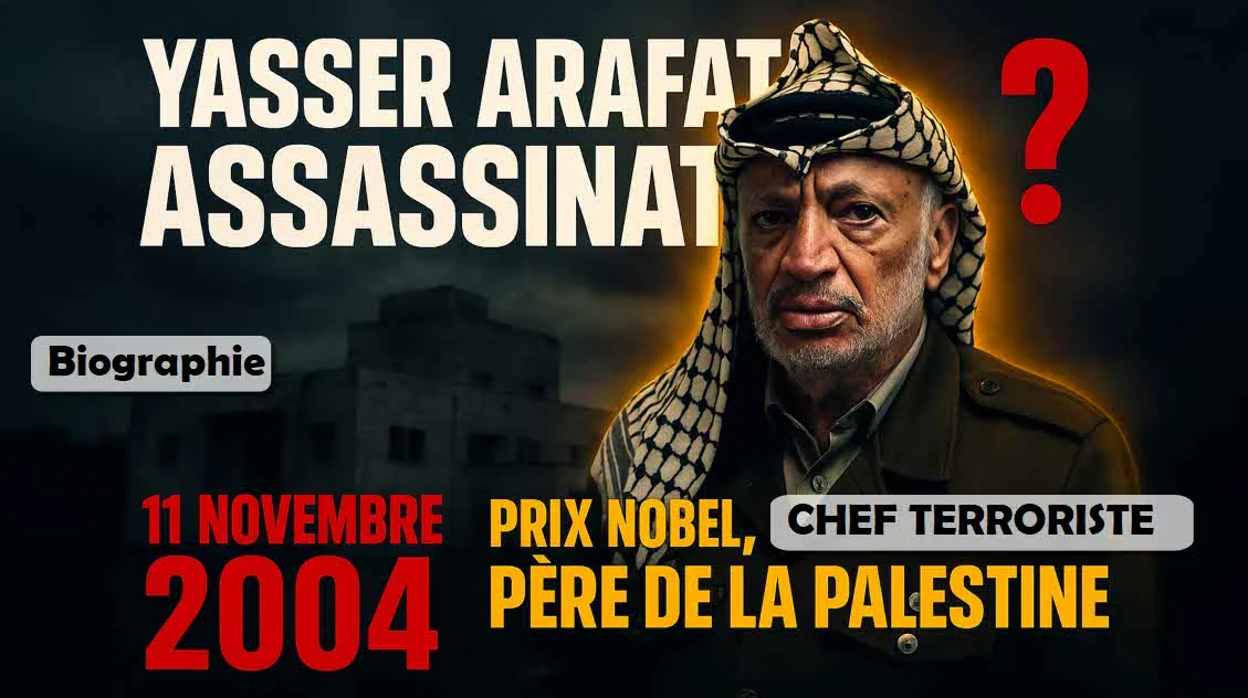 11 Novembre 2004 : Mort de Yasser Arafat