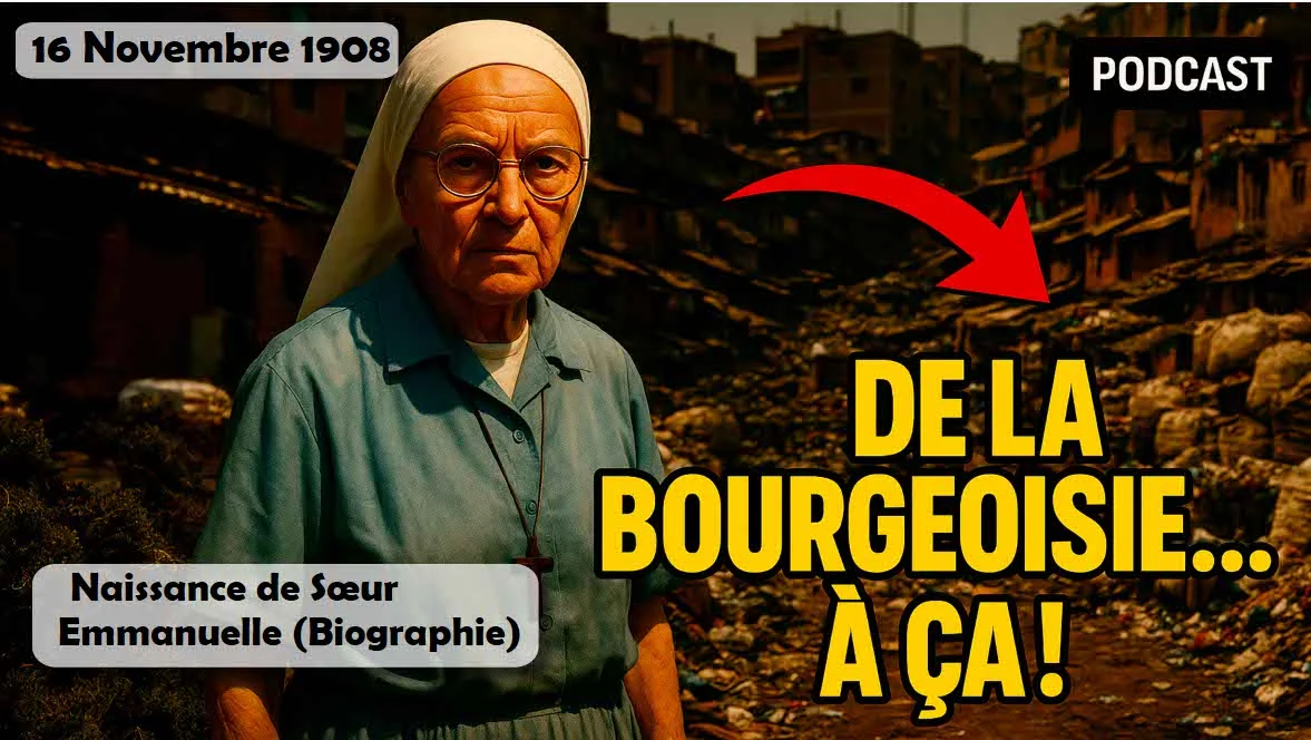 16 Novembre 1908 : Naissance de Soeur Emmanuelle