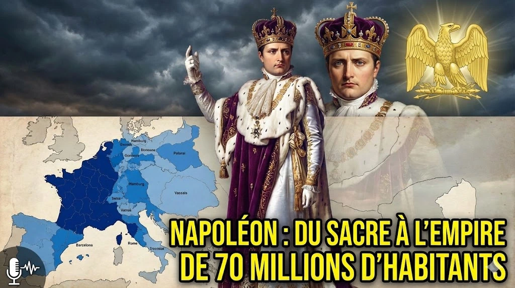 2 Décembre 1804 : Napoléon est sacré Empereur