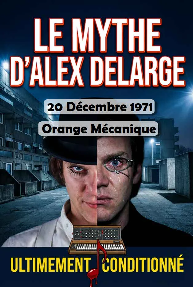 20 Décembre 1971 : Sortie dans les salles d&rsquo;Orange Mécanique, de Stanley Kubrick